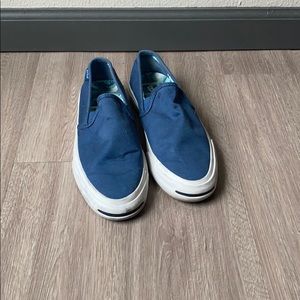 Jack Purcell Blue Slide On Sneakers